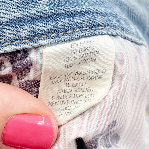 American Eagle Y2K 2000s Distressed Patchwork Denim Micro Mini Skirt Low Rise 6 - Picture 7 of 12